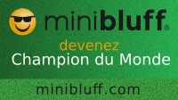 Segolene joue au Minibluff